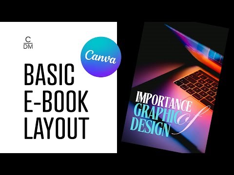 Create Ebook Layout in Canva