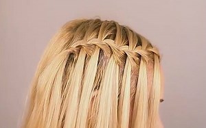 瀑布编发教程Waterfall Braid Tutorial - Become Gorgeous