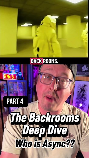 The Backrooms Deep Dive - who is Async and what are they doing in The Backrooms. #thebackrooms #horrortok #horrorfan #analoghorror #movietok @A24