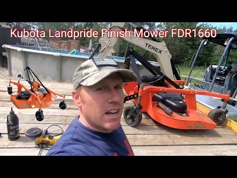 Kubota Landpride Finish Mower FDR1660