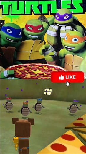 Super Bear Adventure Turtle Ninja #superbearadventure #shorts #gaming #joy