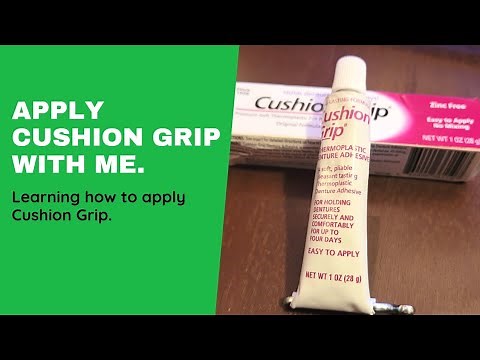 Applying Cushion Grip for the first time. #cushiongrip