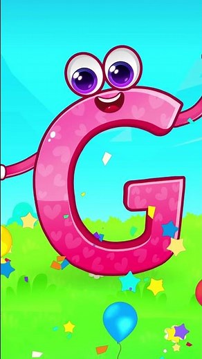 Alphabet Letter G | Quickly Learn Tracing, Phonics Everything About ABC Letter G 🎁🍇🦍 #shorts