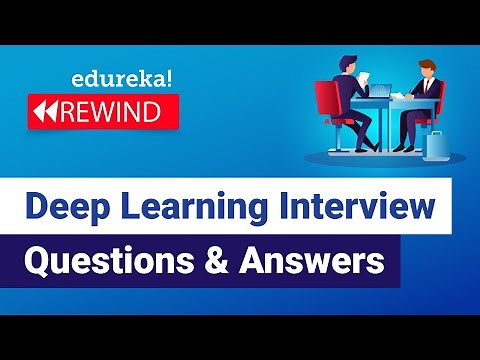 Deep Learning Interview Questions and Answers | AI & Deep Learning Interview | Edureka Rewind 1