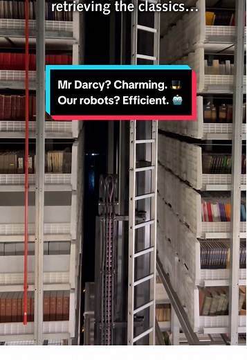 Mr Darcy and Efficient Library Robots in Action