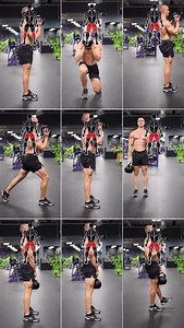Kettlebell lower body exercises! Here are some leg exercises you can add to your routine. 1) KB calf raises 2) KB forward and reverse lunges 3) KB reverse lunges 4) KB split squats 5) KB goblet squats 6) KB lateral lunges 7) KB Romanian deadlifts (RDL) 8) KB squats 9) KB single leg Romanian deadlifts (RDL) Save this post for future reference! Not seeing results from your workouts? DM me “COACH” to work with me 1-on-1! Supplements I take @transparentlabs Use code ‘ALEX’ to support me & get a disc