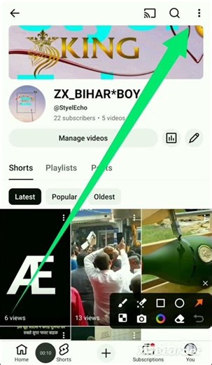 create QR code YouTube