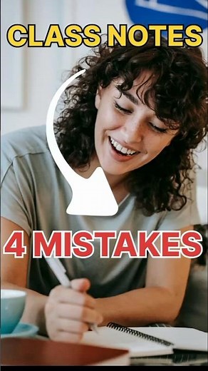4 Biggest Note-Making Mistakes to Avoid✨💯 #motivation #study #upsc
