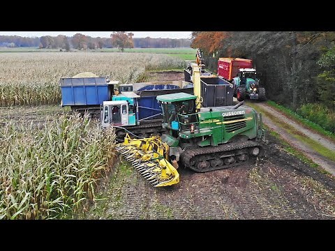 Mais Silage | John Deere 7400 on Tracks + Fendt's | Oussoren + Blankespoor | 2021