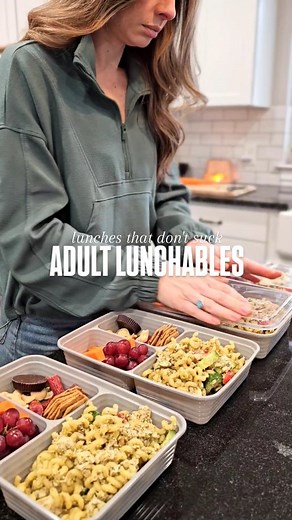 Jen Fox on Instagram: "Gone are the days of soggy crackers and questionable deli meat. This next-level lunchable is packed with fresh, delicious ingredients that will make you forget you were ever considering ordering takeout. And it's all thanks to the @bentgo 3-Compartment Meal Prep Containers - making meal-prep easy with 10 trays and lids that stack together to save space. Great for portion control, too! #bentgopartner LIKE and leave a LUNCHABLE down below and I'll send you the pesto chicken 