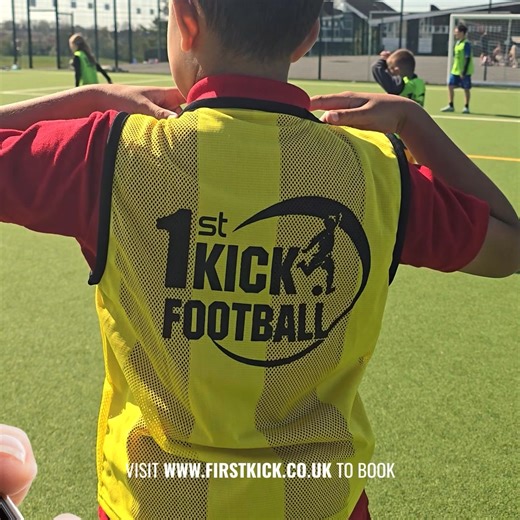 🚨 ALMOST FULL! 🚨⚽😍 OUR NEW FOOTBALL COURSES ARE STARTING THIS WEEK! 😍⚽ Is your child aged 4–11 and full of energy? Let them burn it off the fun way! 💥 At First Kick Football, they’ll learn new skills, make friends, and grow in confidence. With 100 locations UK-wide, there’s a class near you! 👇 Booking is simple: 1️⃣ Visit www.firstkick.co.uk 2️⃣ Enter your postcode 3️⃣ Add your child’s date of birth 4️⃣ Choose from 100 venues near you | First Kick Football