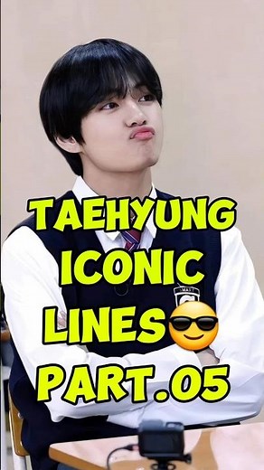 BTS V Iconic Lines Compilation Try Not to Laugh with His Funniest Quotes (part.5)