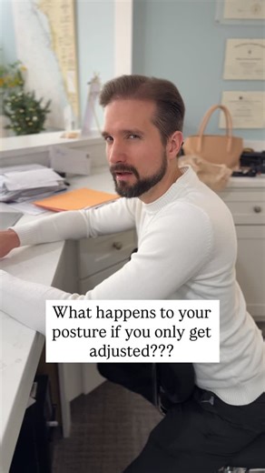 Dr. Edward McLaughlin, DC on Instagram: "Adjustments are amazing, they're my bread and butter, but they do not correct posture long term. To correct your posture you must practice mirror-image (also know as corrective) stretching! This type of stretching targets the ligaments that wrap the spine and determine your posture long term. So if you want to change your posture, you must partake in corrective stretching consistently 👍🏻 Looking for a chiropractor who understands the Chiro