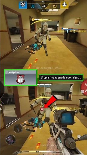 ✅ Martyrdom Perk Tutorial in CODM BR 🔥💯 Codmobile Tips and Tricks #shorts #codmbr #codmiphone