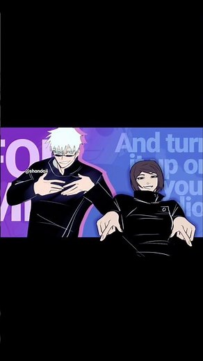 richman - animation meme #jjk #gojo #shoko