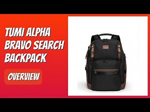 REVIEW (2026): TUMI Alpha Bravo Search Backpack. Features.