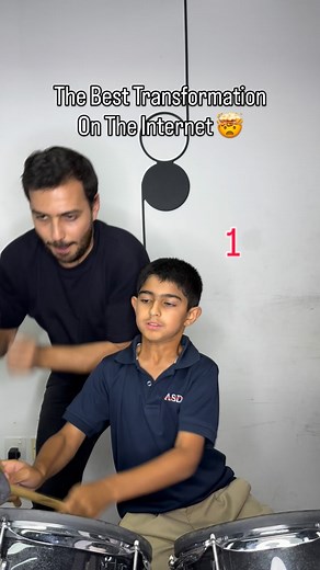 327K views · 29K reactions | This transformation is surreal! #drums #transformation #fyp | Patrick J. Abdo | Facebook