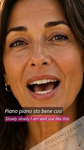 Learn Italian by Singing | Sto Bene Così 🇮🇹 | Italian for Beginners #LearnItalianBySinging