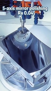 Mirror machining #cnc #cnc5axis #cncmill #machining | Arif Kurniawan