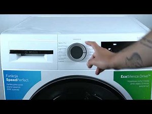 Bosch Washing Machine Serie 4 - How to Cancel Delay? | Remove Planned Cycle Start Time