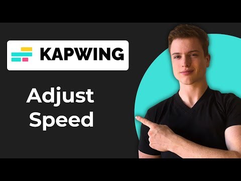 How To Speed Up Or Slow Down A Video In Kapwing (Full Guide)