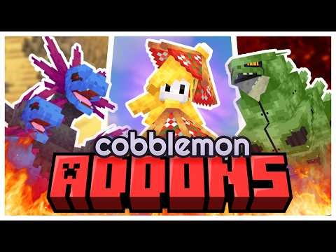 Top 10 Cobblemon Fakemon Addons! Shadow Mewtwo, Mega Hydreigon and more!