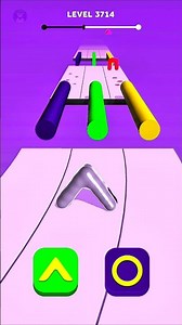 Blob Shifter 3D Level 3714 | Cubic Gaming #shorts #games #gameplay