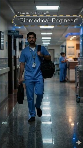 A Day in the Life of a Biomedical Engineer #biomedicalengineer , #hospitallife , #medicaltechnology