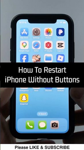 How to Restart iPhone Without Buttons