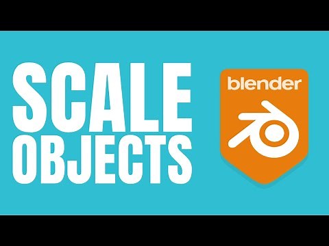 How to Scale Objects in Blender Tutorial