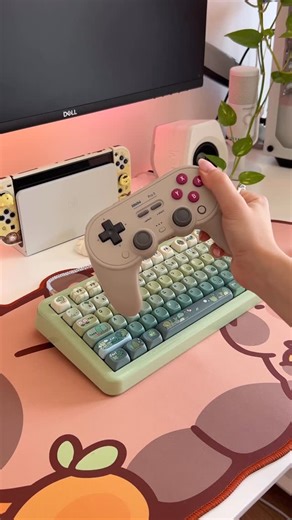 Glyk🌰 on Instagram: "I received the @8bitdo Pro 3 Bluetooth Controller, retro design and it’s amazing 🥹 #gifted Compatible with Switch, Switch 2, Windows, Apple, Android and Steam. And it’s comes in 2 other colours (Gray and Purple) Special Features: - TMR Joysticks - Extra bumpers (R4 and L4) - 2 Pro back paddle buttons - Trigger mode switch - Hall Effect triggers - Tactile D-pad - Swappable magnetic ABXY buttons - 6-axis Motion control (for Switch and Steam only) - Turbo functi