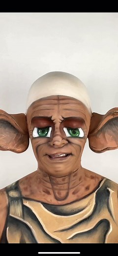 Dobby Transformation Makeup Tutorial