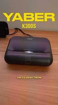 Affordable Short Throw Projector! (Yaber K300s)
