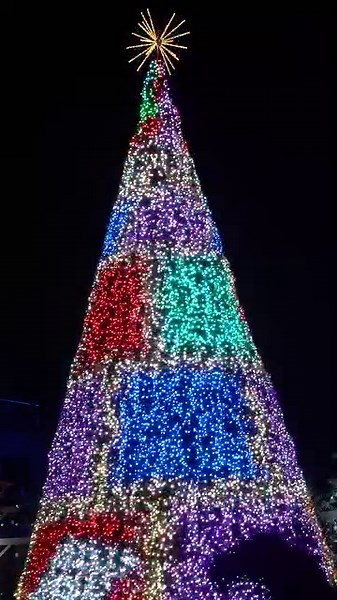 Now that’s a Christmas tree. 🎄 | Dollywood