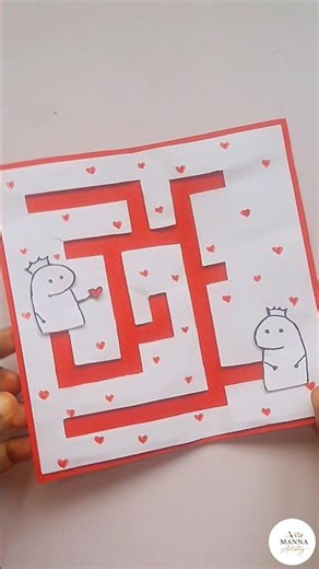 This Maze Always Leads to You ❤️ | DIY Love Card Idea | Card Idea | Manna Artistry