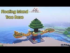 Minecraft | Floating Island Tree Base 🌳