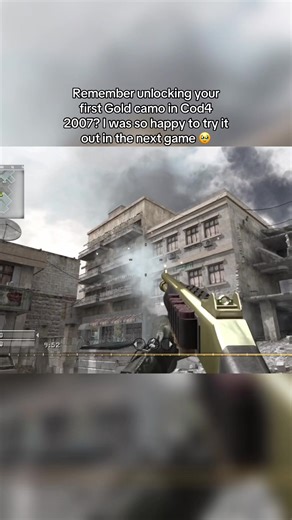 Nostalgic Moments in COD4: Unlocking Gold Camo
