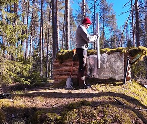 48K views · 1.4K reactions | 48 Hour Spring Retreat Transforming My Log Cabin After a Fire! | Bushcraft Wild Camp | Facebook