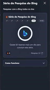 a SÉRIE de PESQUISA do BING 🤙🏿 || Dicas do MICROSOFT REWARDS ❎