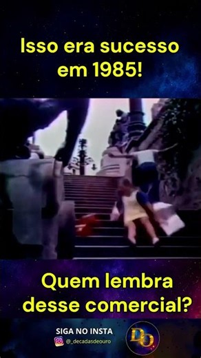 📺 Olha como eram os comerciais nos anos 80! #nostalgia