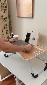 🛏️ Work, read, or snack in bed with this portable bed table! Perfect for lazy days. ☕📖 🔍 Find it at https://temu.to/m/u1k07gfutru or with this code dth3542. #Temu #TemuFinds #HomeComfort | Temu