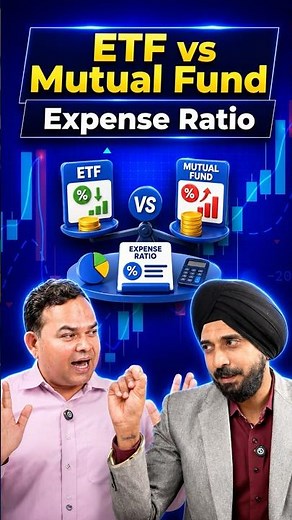 ETF vs Mutual Fund - Understanding Expense Ratio