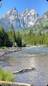 In our humble opinion, the Bridge View at South String Lake is the crown jewel of the 42 Mile Drive. And it’s not the easiest to access. You need to turn off Teton Park Road and take Jenny Lake road and turn towards String Lake. That’s the easy part. Next you need to find a parking spot at one of the three String Lake Parking lots. That is the hard part - depending on what time of year, and day you go. May and October - you won’t have a hard time finding a parking spot. June, July, August, and S