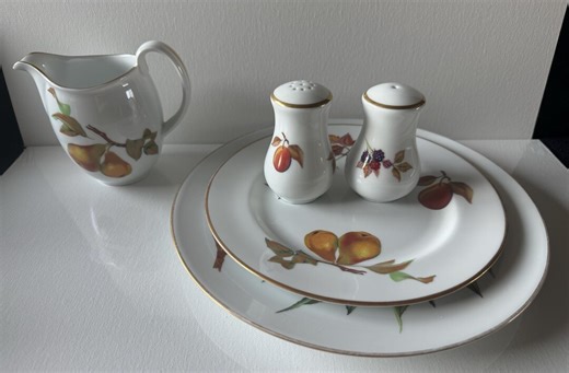 Royal Worcester Evesham Gold Bone China Dinnerware – Replacement Set (discontinued), Total 30 Pieces - Etsy