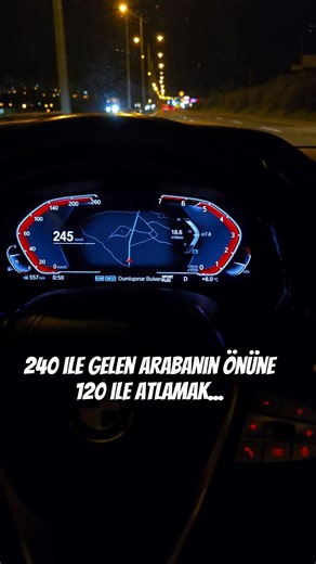 BMW G30 520i 240 km/s Sert Fren