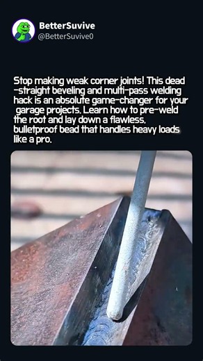 Step-by-Step Multi-Pass Welding for Perfect 90-Degree Angles#worker #process#arcwelding#stickwelding