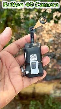 4G Button Camera 🔥🔥 #howto #buttoncamera #spy #safety #minicamera