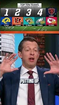 A BIG shakeup in Top Ten Tuesday after Week 1 👀 #nfl #football #bears