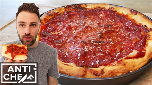 Making Chicago-Style Deep Dish Pizza for the First Time
