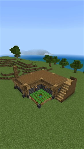 The Perfect Starter House | In Minecraft 1 21 Tutorial Timelapse #minecraft #shorts #asmr